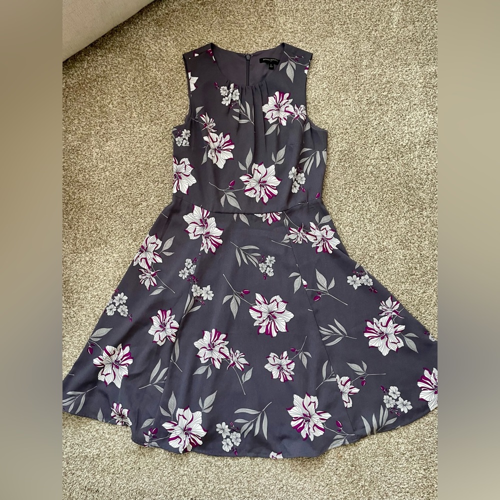 Banana Republic Floral Fit & Flare Dress - Size 8
